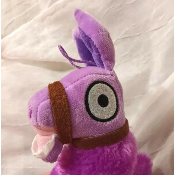 Nanco Fortnite Loot Llama Plush Rainbow Stuffed Animal Winged Purple Toy 9" - Picture 2 of 12